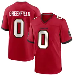 Youth Garret Greenfield Tampa Bay Buccaneers Team Color Jersey - Red Game