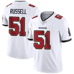 Youth J.J. Russell Tampa Bay Buccaneers Vapor Untouchable Jersey - White Limited