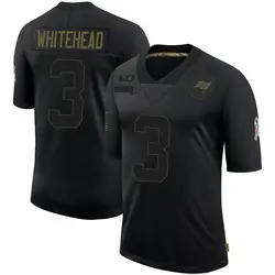 Youth Jordan Whitehead Tampa Bay Buccaneers 2020 Salute To Service Jersey - Black Limited