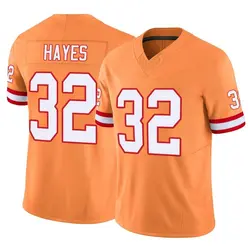 Youth Josh Hayes Tampa Bay Buccaneers Vapor F.U.S.E. Jersey - Orange Limited