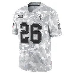 Youth Kaevon Merriweather Tampa Bay Buccaneers 2024 Salute to Service Jersey - Arctic Camo Limited