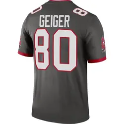 Youth Kaylon Geiger Tampa Bay Buccaneers Pewter Alternate Jersey - Legend