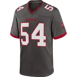 Youth Lavonte David Tampa Bay Buccaneers Pewter Alternate Jersey - Game