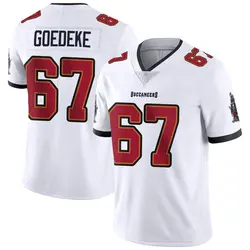 Youth Luke Goedeke Tampa Bay Buccaneers Vapor Untouchable Jersey - White Limited