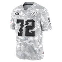 Youth Luke Haggard Tampa Bay Buccaneers 2024 Salute to Service Jersey - Arctic Camo Limited