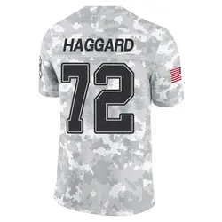 Youth Luke Haggard Tampa Bay Buccaneers 2024 Salute to Service Jersey - Arctic Camo Limited