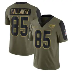 Youth Marquez Callaway Tampa Bay Buccaneers 2021 Salute To Service Jersey - Olive Limited