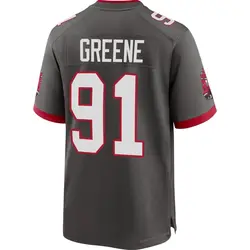 Youth Mike Greene Tampa Bay Buccaneers Pewter Alternate Jersey - Game