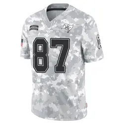 Youth Payne Durham Tampa Bay Buccaneers 2024 Salute to Service Jersey - Arctic Camo Limited