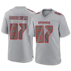 Youth Rob Gronkowski Tampa Bay Buccaneers Atmosphere Fashion Jersey - Gray Game