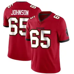 Youth Ryan Johnson Tampa Bay Buccaneers Team Color Vapor Untouchable Jersey - Red Limited