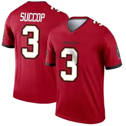 Youth Ryan Succop Tampa Bay Buccaneers Jersey - Red Legend