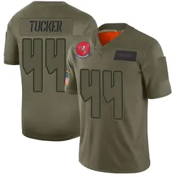 Youth Sean Tucker Tampa Bay Buccaneers 2019 Salute to Service Jersey - Camo Limited