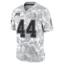 Youth Sean Tucker Tampa Bay Buccaneers 2024 Salute to Service Jersey - Arctic Camo Limited