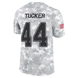 Youth Sean Tucker Tampa Bay Buccaneers 2024 Salute to Service Jersey - Arctic Camo Limited