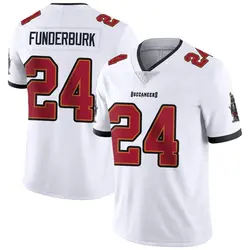 Youth Tyrek Funderburk Tampa Bay Buccaneers Vapor Untouchable Jersey - White Limited