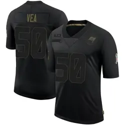 Youth Vita Vea Tampa Bay Buccaneers 2020 Salute To Service Jersey - Black Limited