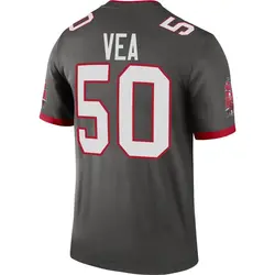 Youth Vita Vea Tampa Bay Buccaneers Pewter Alternate Jersey - Legend